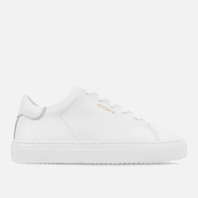 Axel Arigato Kids' Clean 90 Leather Cupsole Trainers - White