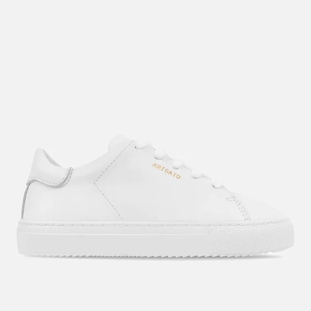 Axel Arigato Kids' Clean 90 Leather Cupsole Trainers - White