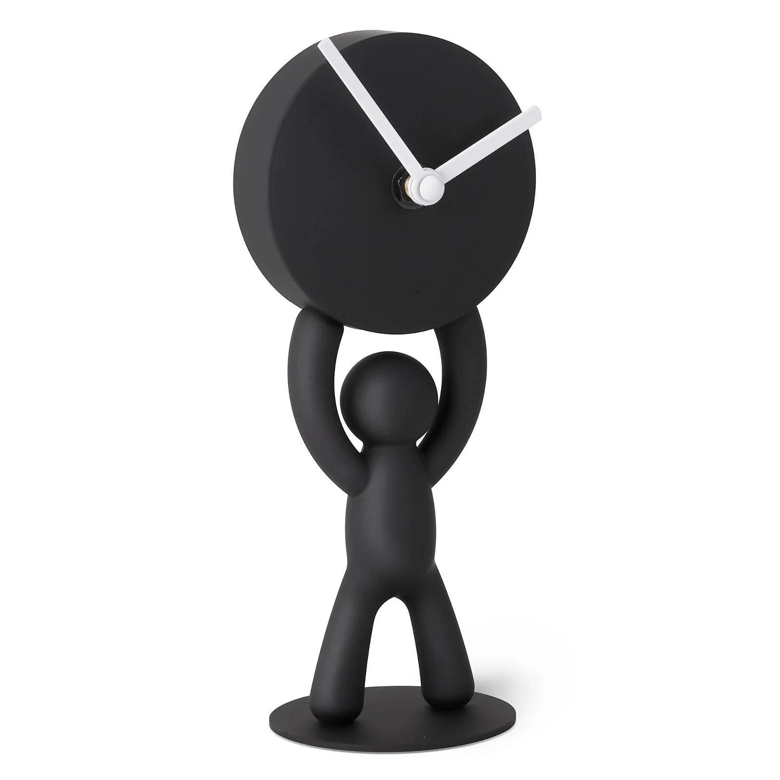 Umbra Buddy Desk Clock - Black Image 1