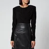 Marant Etoile Women's Gimli Jersey Long Sleeve Top - Black - Image 1