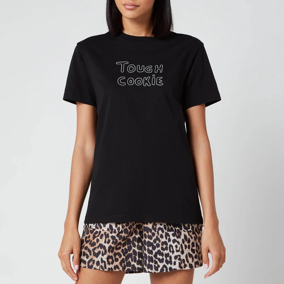 Bella Freud Women's Tough Cookie T-Shirt - Black Image 1