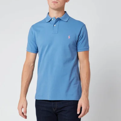 Polo Ralph Lauren Men's Slim Fit Mesh Polo Shirt - French Blue