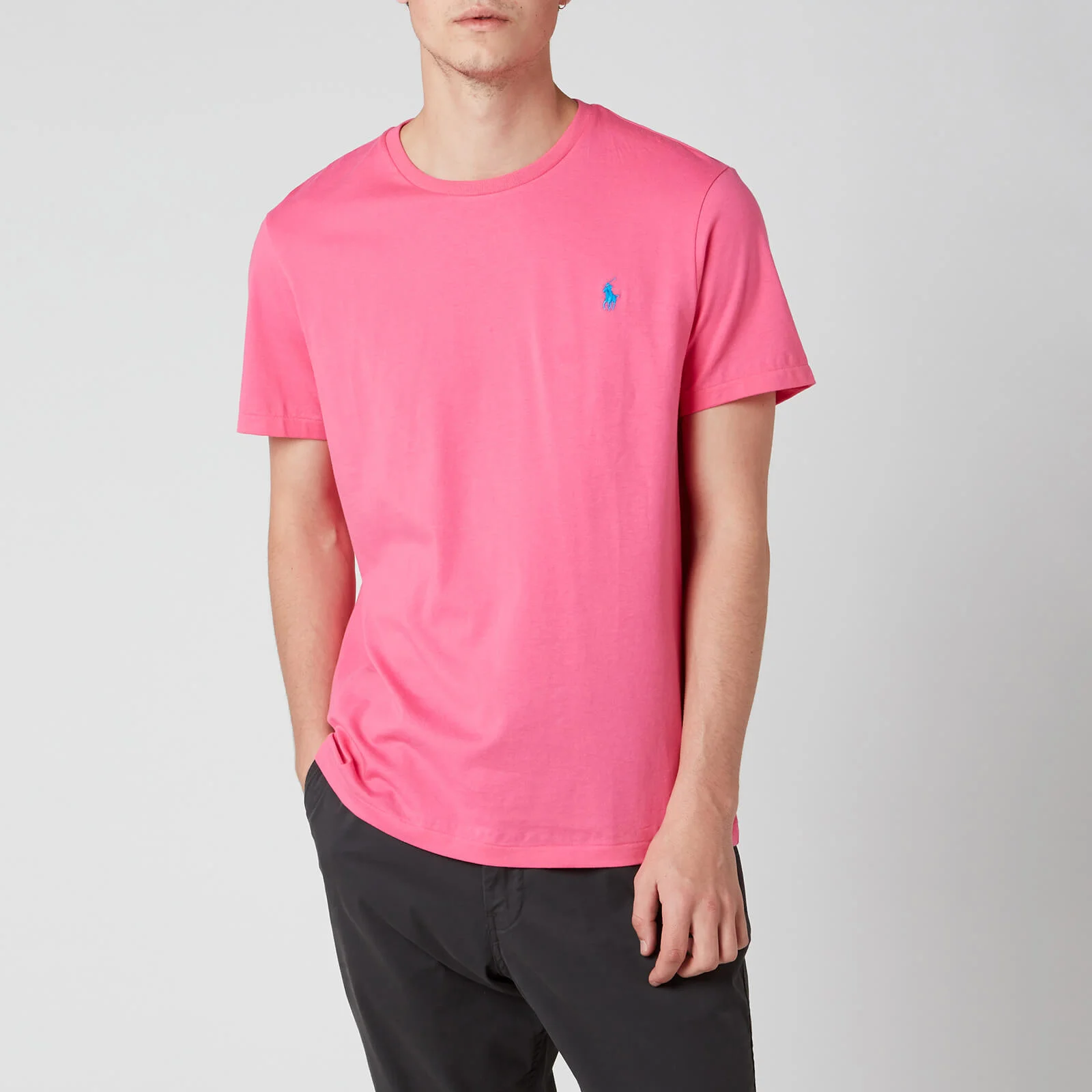 Polo Ralph Lauren Men's Custom Slim Fit T-Shirt - Pink Image 1