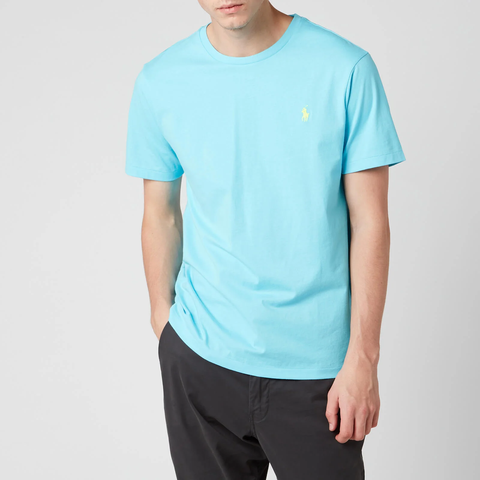 Polo Ralph Lauren Men's Custom Slim Fit T-Shirt - French Turquoise Image 1