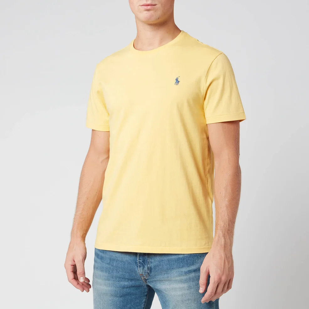 Polo Ralph Lauren Men's Custom Slim Fit T-Shirt - Fall Yellow Image 1