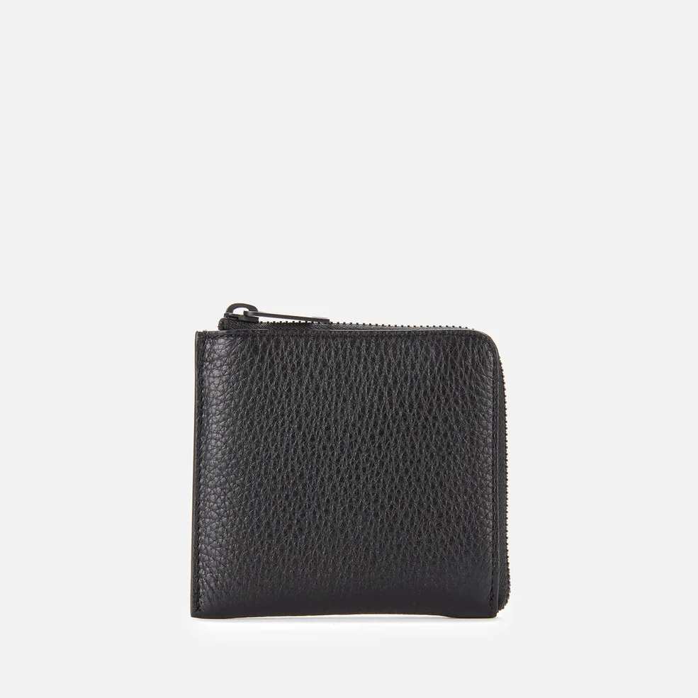 Maison Margiela Men's Leather Zip Wallet - Black Image 1