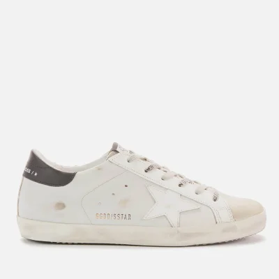 Golden Goose Women's Superstar Leather Trainers - Ice/Light Grey/White/Black
