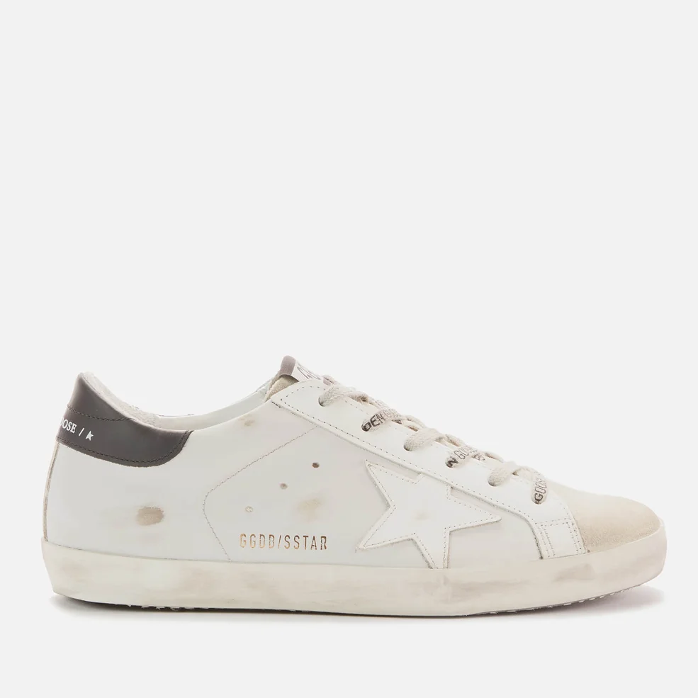 Golden Goose Women's Superstar Leather Trainers - Ice/Light Grey/White/Black Image 1