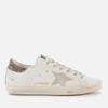 Golden Goose Women's Superstar Leather Trainers - White/Ice/Black Gold - Image 1