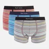 PS Paul Smith Men's 3-Pack Multi Signature Stripe Boxer Breifs - Multi - Image 1