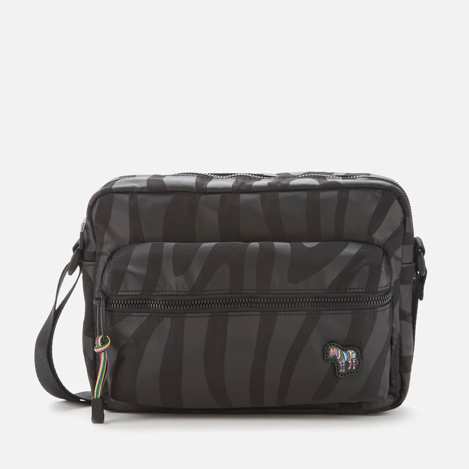 PS Paul Smith Men's Zebra Cross Body Bag - Black Image 1