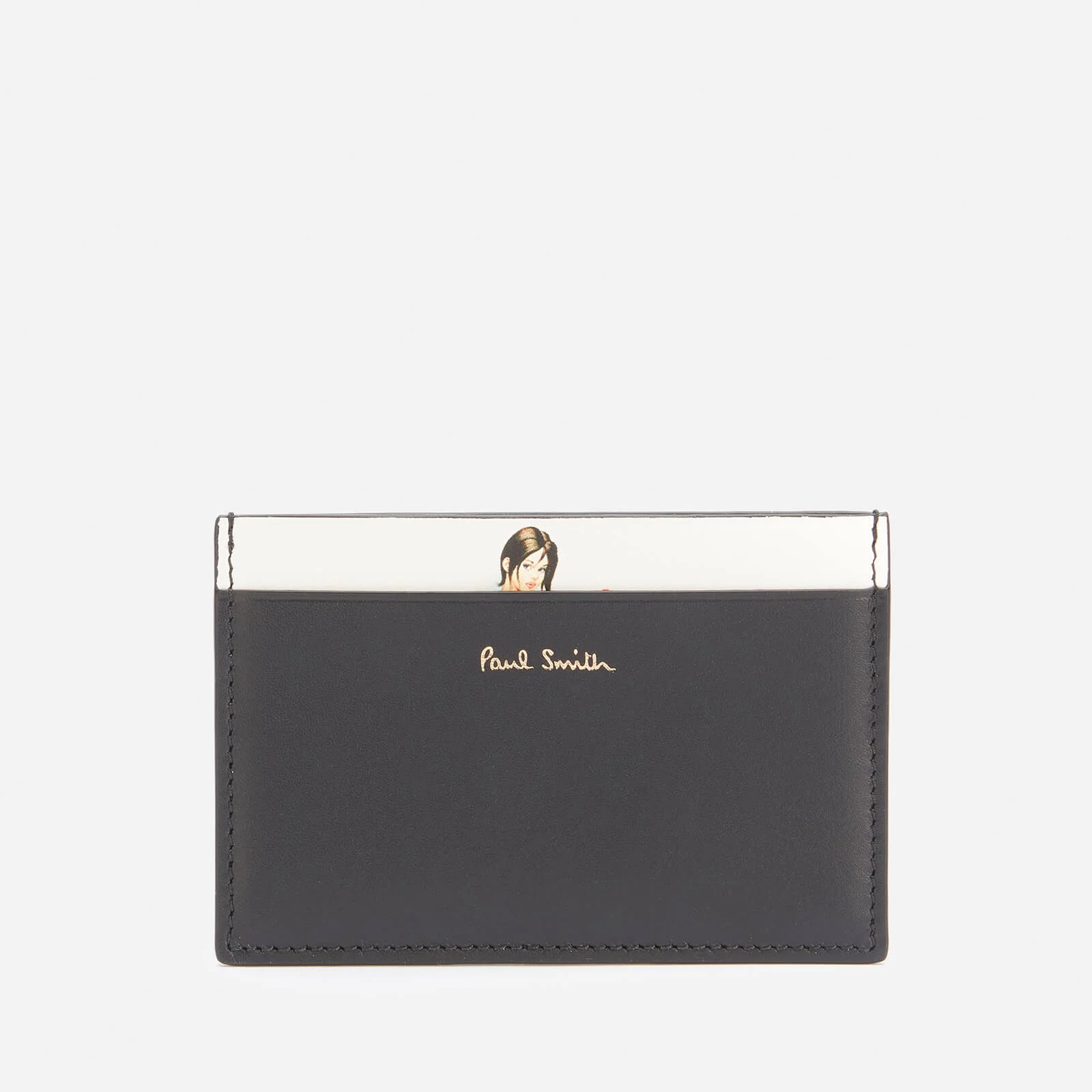 PS Paul Smith Men's Naked Lady Credit Card Case - Black Image 1