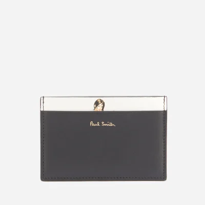 PS Paul Smith Men's Naked Lady Credit Card Case - Black