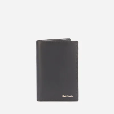 PS Paul Smith Men's Naked Lady Bifold Credit Card Case - Black