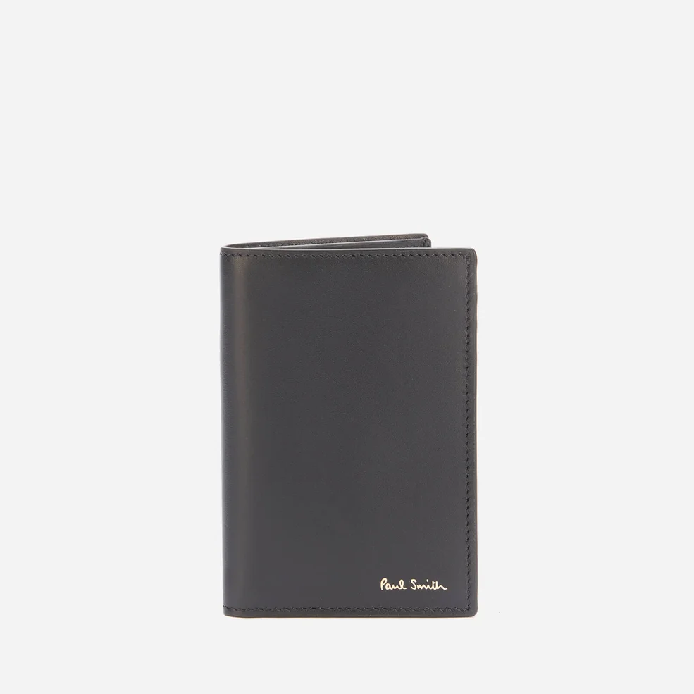 PS Paul Smith Men's Naked Lady Bifold Credit Card Case - Black Image 1