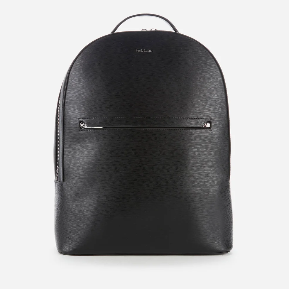 PS Paul Smith Men's Embossed Leather Backpack - Black Image 1