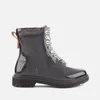 See By Chloé Women's PVC Glitter Lace Up Boots - Black - Image 1