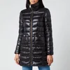 Herno Women's Maria Iconic Long Quilted Fitted Coat - Nero - Image 1