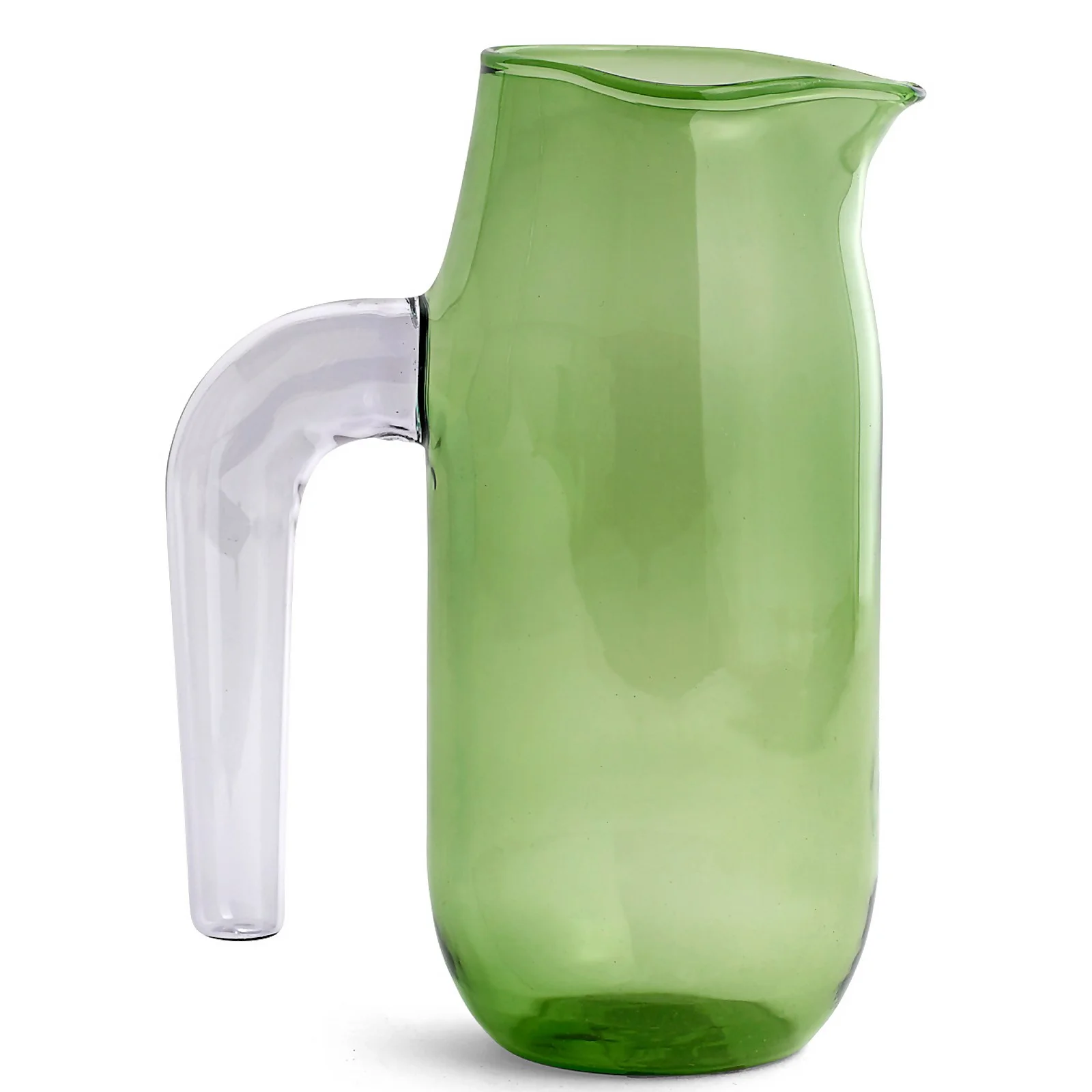 HAY Glass Jug 1 Litre - Green Image 1