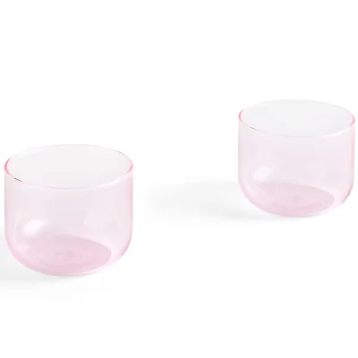 HAY Tint Glass - Pink (Set of 2)