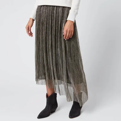 Marant Etoile Women's Dolmenae Skirt - Silver