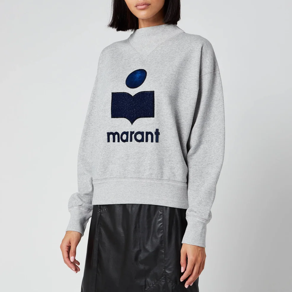 Marant Etoile Women's Moby Sweatshirt - Grey Image 1