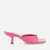 BY FAR Women's Erin Leather Heeled Mules - Hot Pink - Image 1