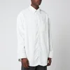 OAMC Men's Henry Striped Shirt - Off White - Image 1