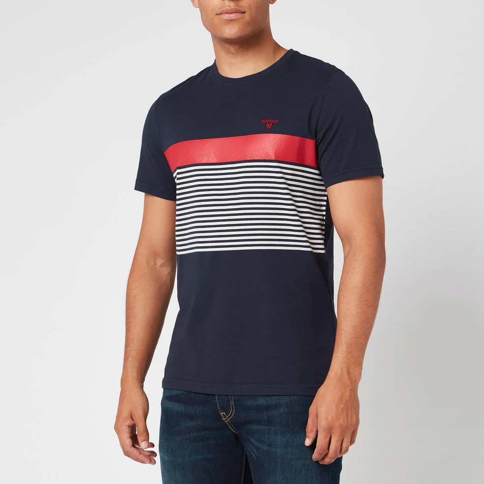 Barbour Men's Braeside T-Shirt - Navy Image 1