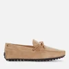 Tod's Men's Laccetto City Gommino 42C Suede Driving Shoes - Cookie - Image 1