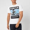 Barbour International Men's Frame T-Shirt - White - Image 1