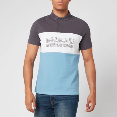 Barbour International Men's Bold Polo Shirt - Dusk Grey