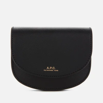A.P.C. Women's Genève Wallet - Black