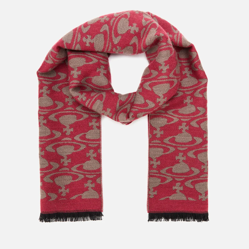 Vivienne Westwood Women's On and Off Scarf - Red Image 1