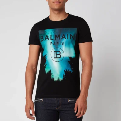 Balmain Men's Printed T-Shirt - Multi