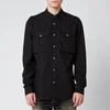 Balmain Men's Gabardine Shirt - Black - Image 1