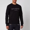 Balmain Men's 3D Effect Sweatshirt - Black - Image 1