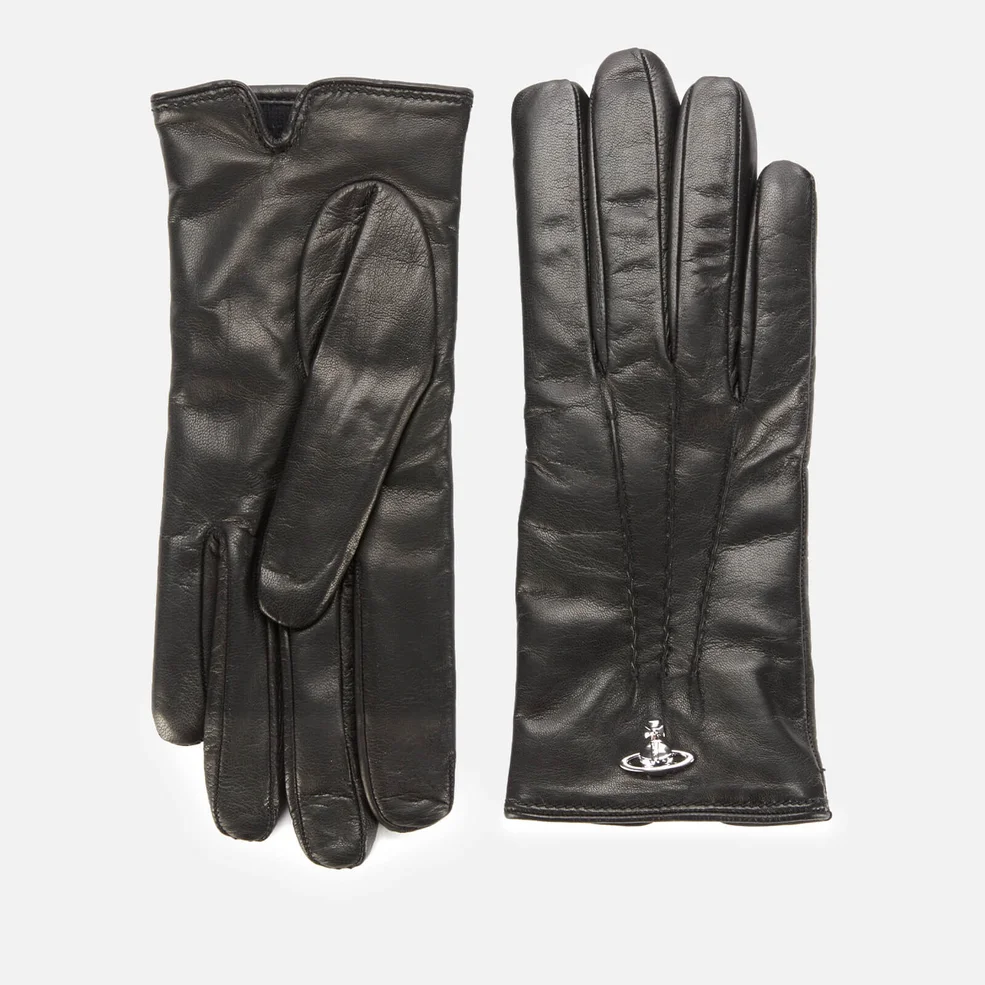Vivienne Westwood Women's Classic Gloves - Black Image 1