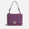 Vivienne Westwood Women's Debbie Medium Bag with Flap - Purple - Image 1