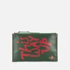 Vivienne Westwood Women's I Am Expensive Pouch - Green - Image 1