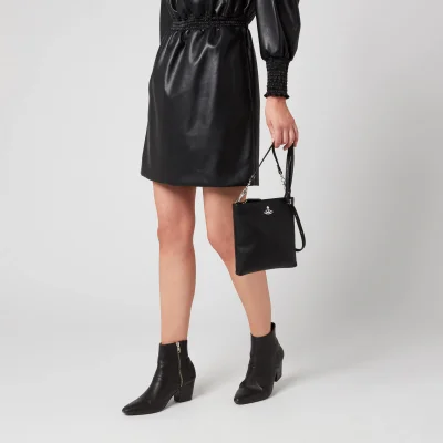 Vivienne Westwood Women's Johanna New Square Cross Body Bag - Black