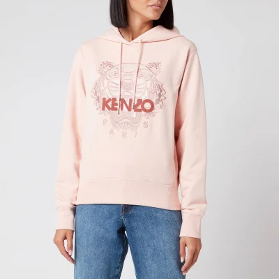 KENZO Women's Icon Classic Tiger Hoodie - Faded Pink
