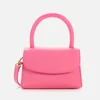 BY FAR Women's Mini Grained Shoulder Bag - Hot Pink - Image 1