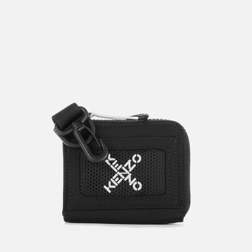 KENZO Men's Sport X Zip Wallet - Black Image 1