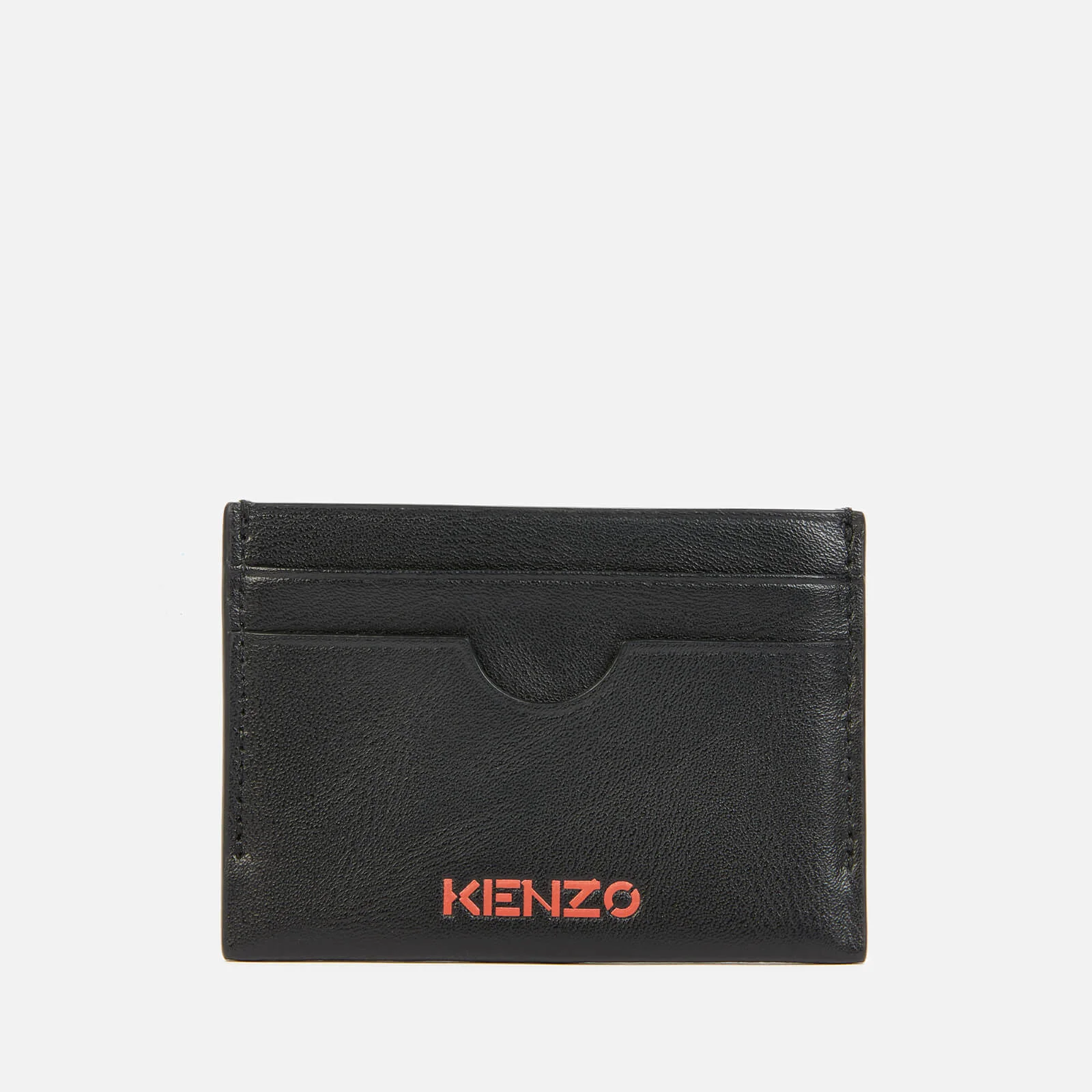 KENZO Men's Leather Cardholder - Black Image 1