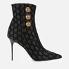 Balmain Women's Heeled Shoe Boots - Black - Image 1