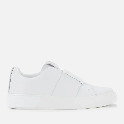 Balmain Women's Leather Low Top Trainers - White