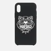 KENZO iPhone X Max Silicone Tiger Phone Case - Black - Image 1