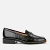 Coach Women's Nelli Leather Loafers - Black - Image 1