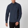 KENZO Men's Tiger Crest Poplin Shirt - Navy Blue - Image 1